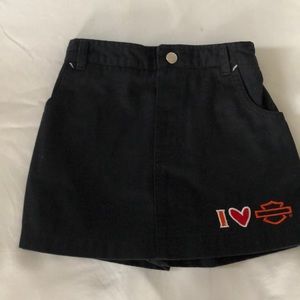 Harley Davidson Girls Skort